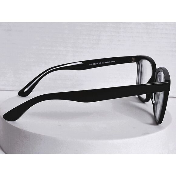 Firmoo Piano Black C1 S574 53-19-149 Full Rim Square Eyeglasses Frames - Picture 4 of 15